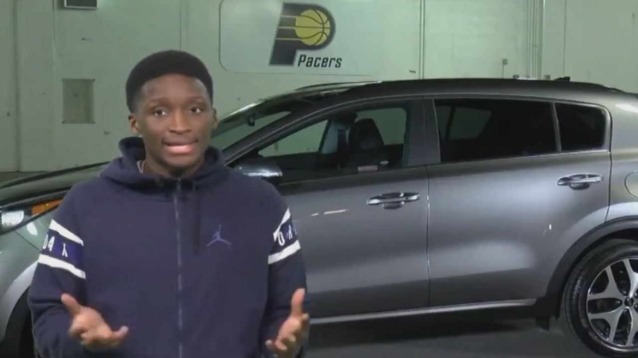 Victor Oladiopo gives away Kia